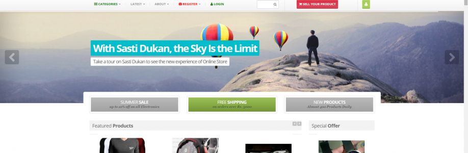 Sasti Dukan - Online Shopping Website in Pakistan