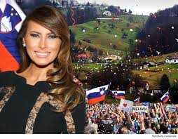 Melania Trumpie Slovenia