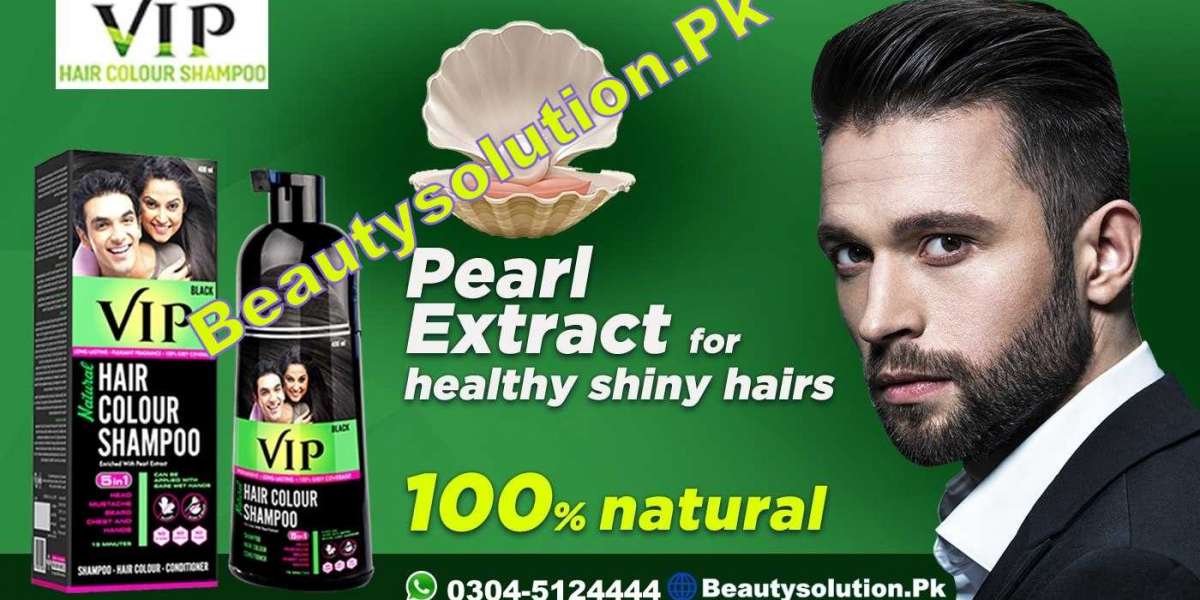 VIP Hair Color Shampoo For Black Hair In Pakistan-03045124444 Picture