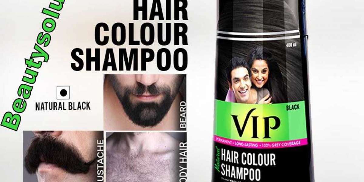 Permanent Result Buy VIP Hair Color Shampoo In Islamabad-0304512444