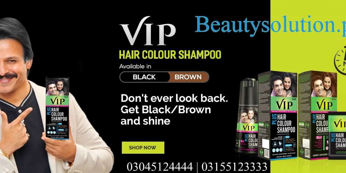 Genuine VIP Hair Color Shampoo Available In Peshawar-03045124444