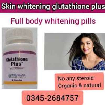 Glutathione Pills | Gluta White Capsule | Skin whitening Tablets in Pakistan Only WhatsApp:03452684757 Profile Picture