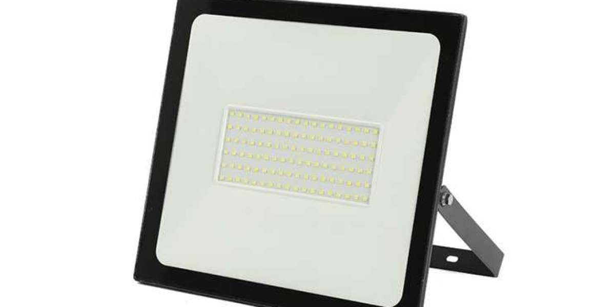100w Outdoor Ultra-thin Led Flood Light Complete Heat Dissipation And Life Picture