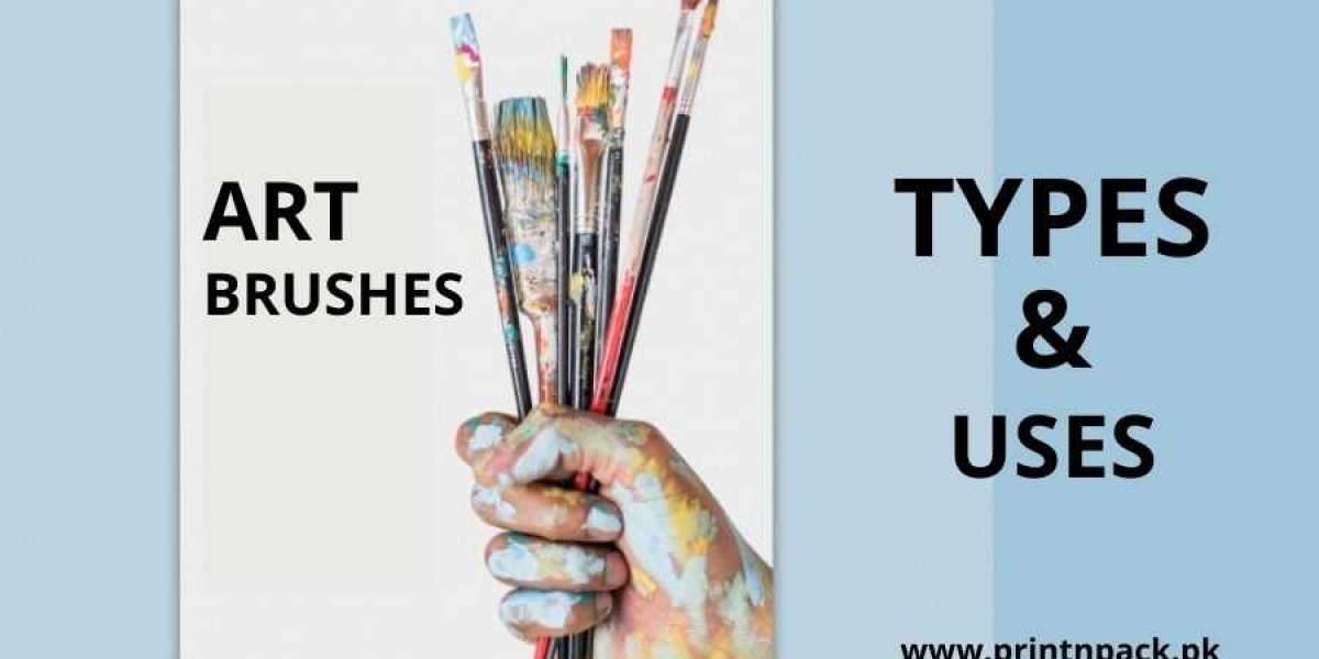 10 Different types and uses of art brushes