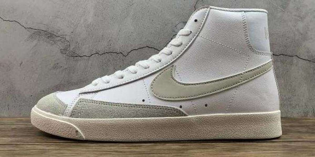 Latest Nike Blazer Mid 77 Vntg BQ6806-106 White Grey Sail Sneakers