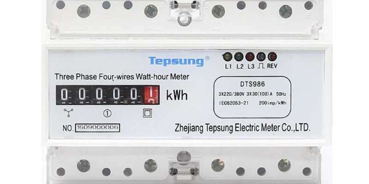Three Phase Electricity Meter And Three Phase Electricity
