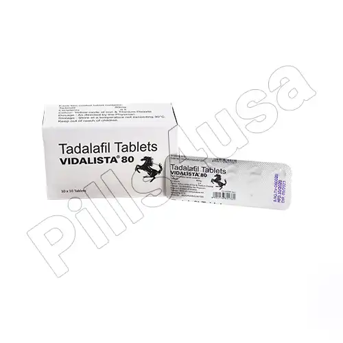 Buy Vidalista 80 - Tadalafil | Cheap Price | Review - Pills4USA
