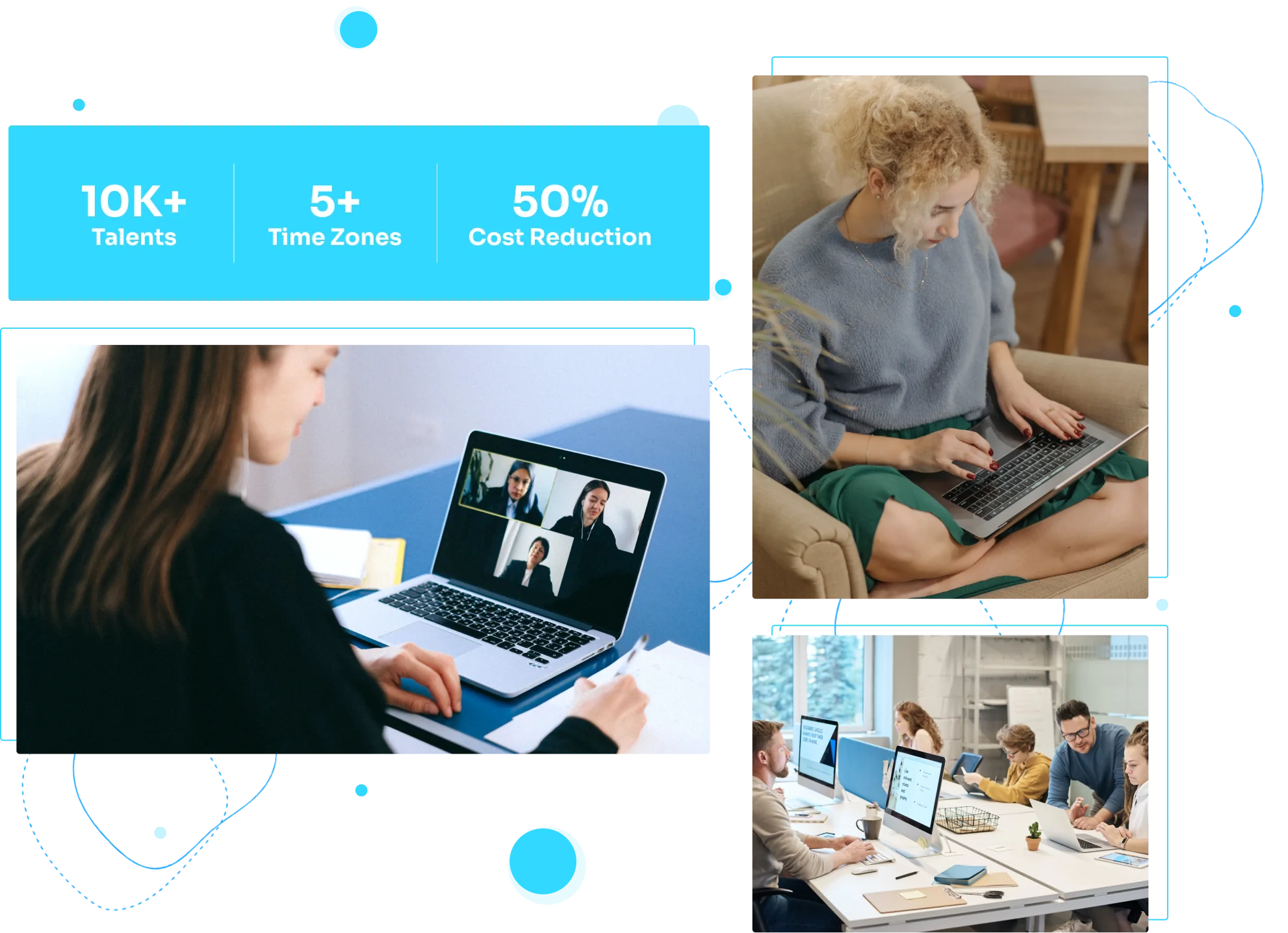 Hire Remote Talents UK, USA and Western Europe | Remote Workforce Solution - VF Talent