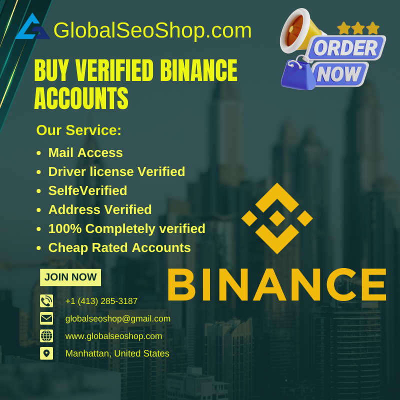 Buy Verified Binance Accounts -Cryptocurrency trading