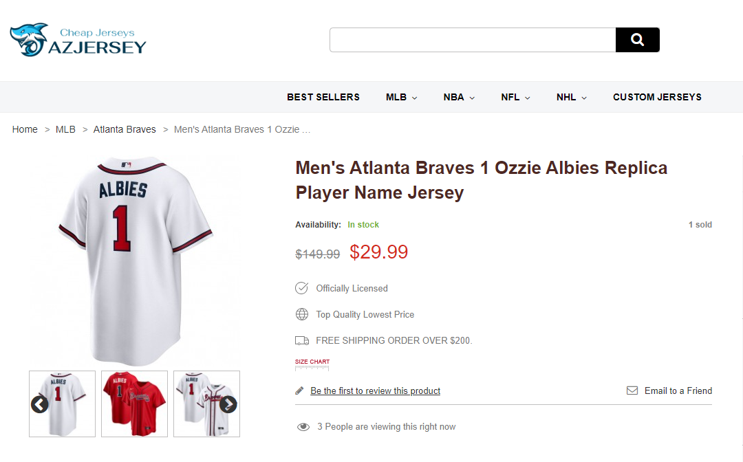 Zora Eden: AZJersey Review: The Ideal Choice for Cheap Jerseys?
