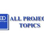 Allproject Topics