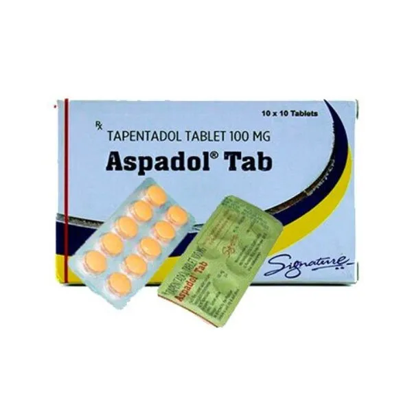 Aspadol 100mg treat acute pain from surgery or injury, chronic pain
