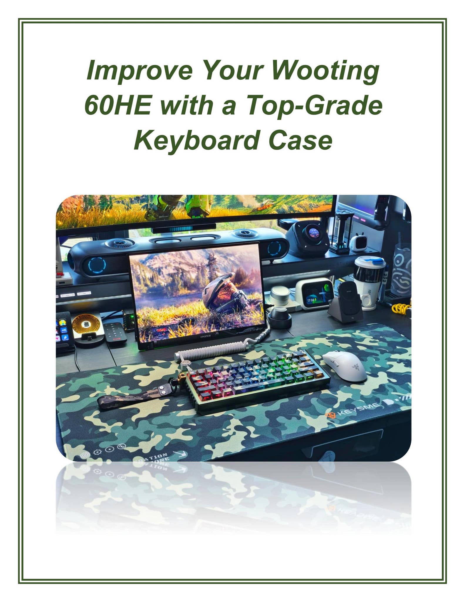 Improve Your Wooting 60HE with a Top-Grade Keyboard Case by keysme - Issuu