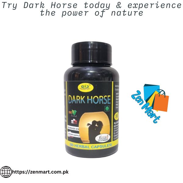 Dark Horse Herbal Capsules Price in Pakistan, Lahore, Karachi - 03222076662
