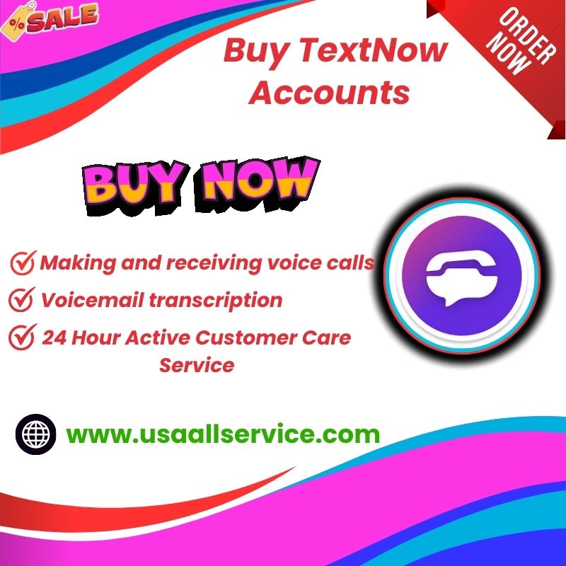 Buy TextNow Accounts - Bulk, PVA TextNow With Number