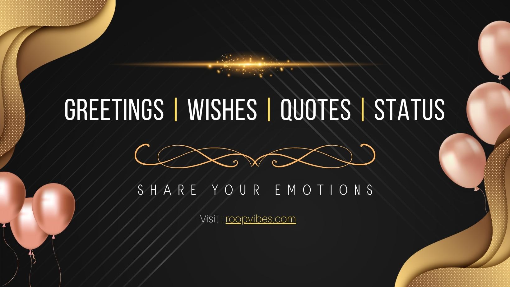 RoopVibes - Greetings, Wishes, Quotes, Status and More