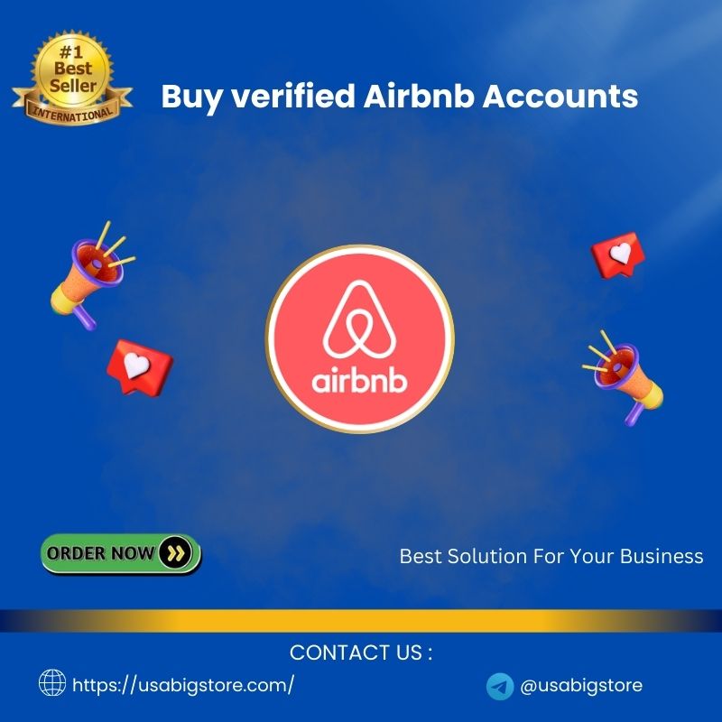 Buy Verified Airbnb Accounts-100% Verified. Safe for Traders