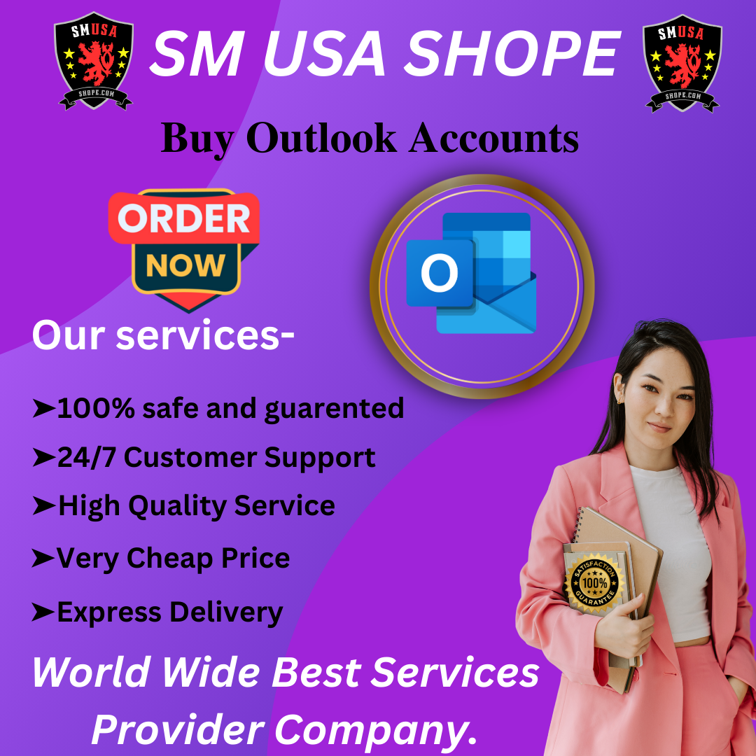 Buy Outlook Accounts -Best UK & US Verified Accounts.