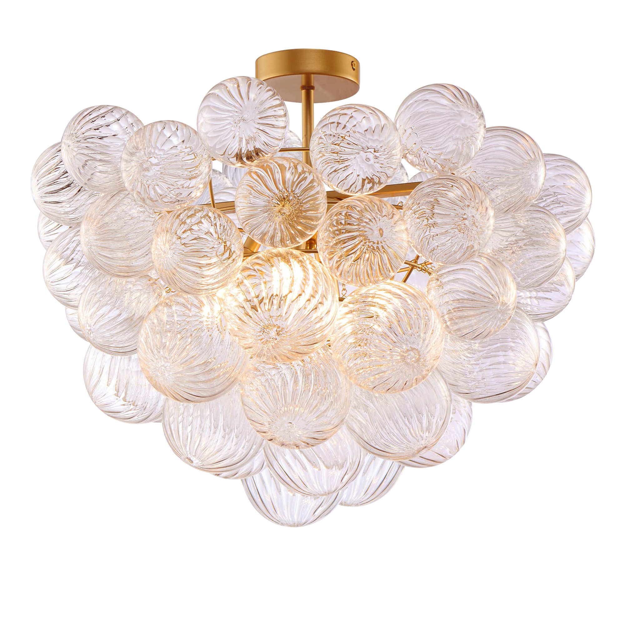 Handmade Bubble Light Fixture | Glass Bubble Chandelier For Sale - Remshep.com