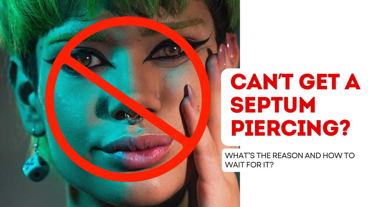When You Cannot Get a Septum Piercing and What to Do