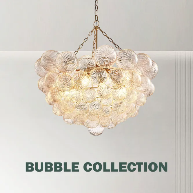 Bubble Chandeliers | Blown Glass Chandelier For Sale - Remshep.com