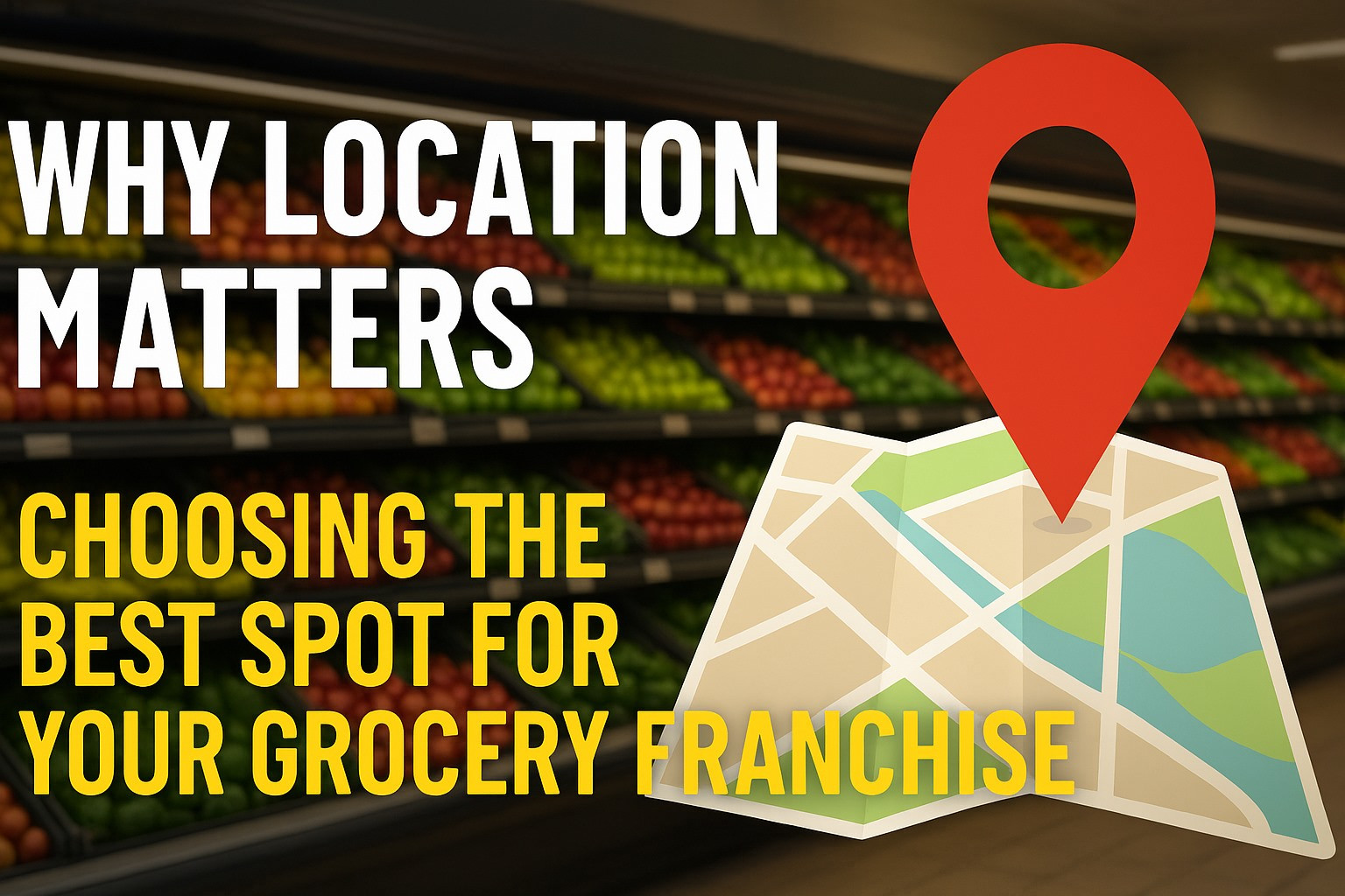 Why Location Matters: Choosing the Best Spot for Your Grocery Franchise