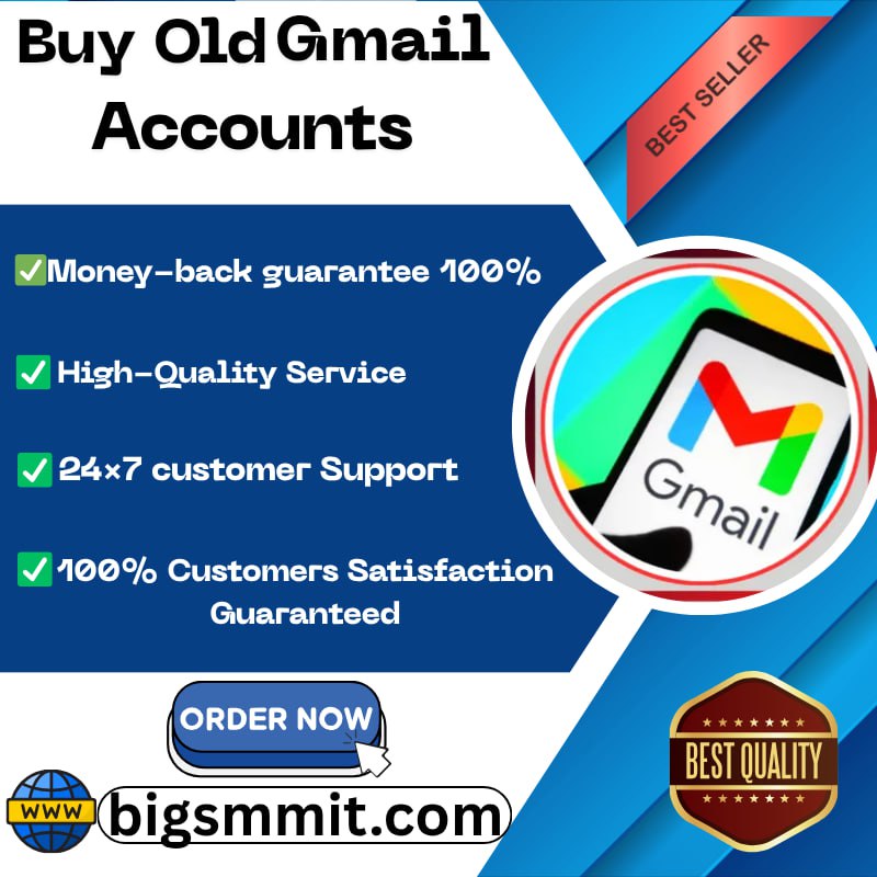 Buy Old Gmail Accounts - BigSmmIT