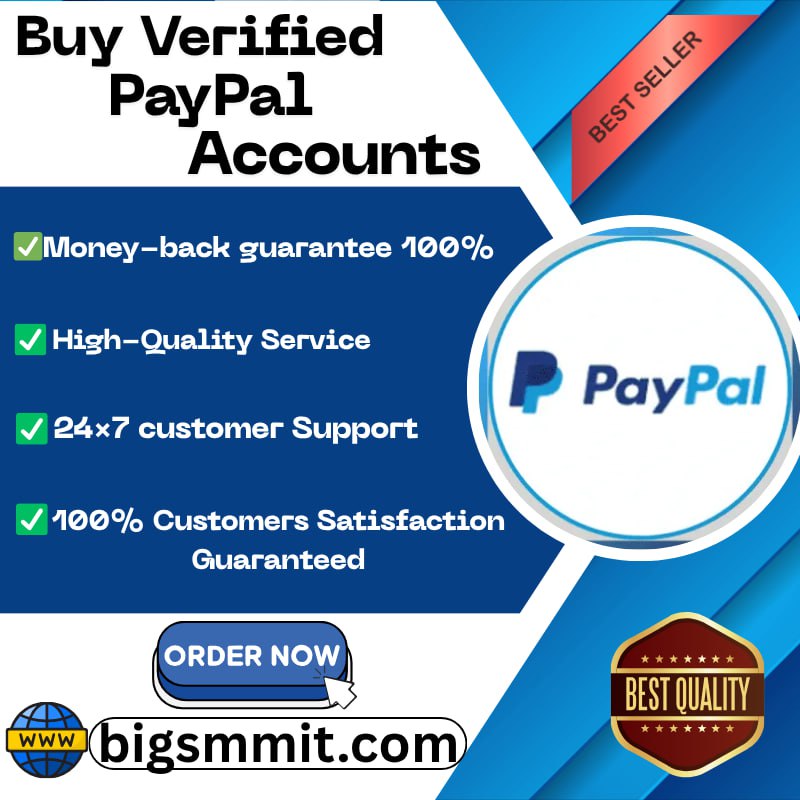 Buy Verified PayPal Accounts - BigSmmIT
