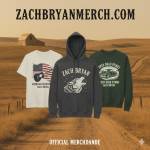 Zach bryan tour Merch