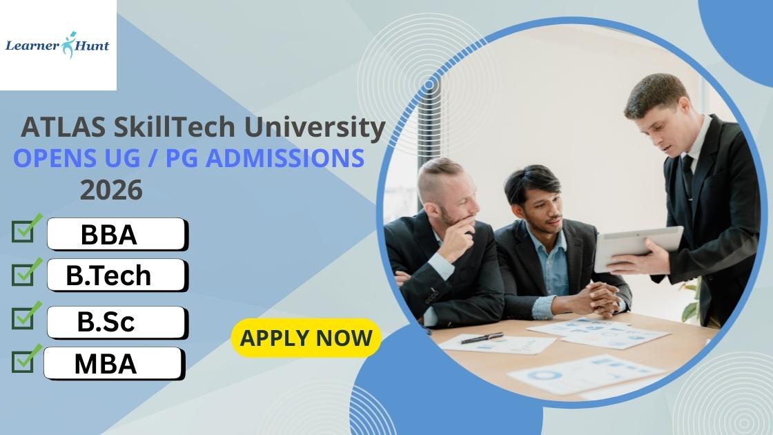 ATLAS SkillTech University Opens UG & PG Admissions 2026