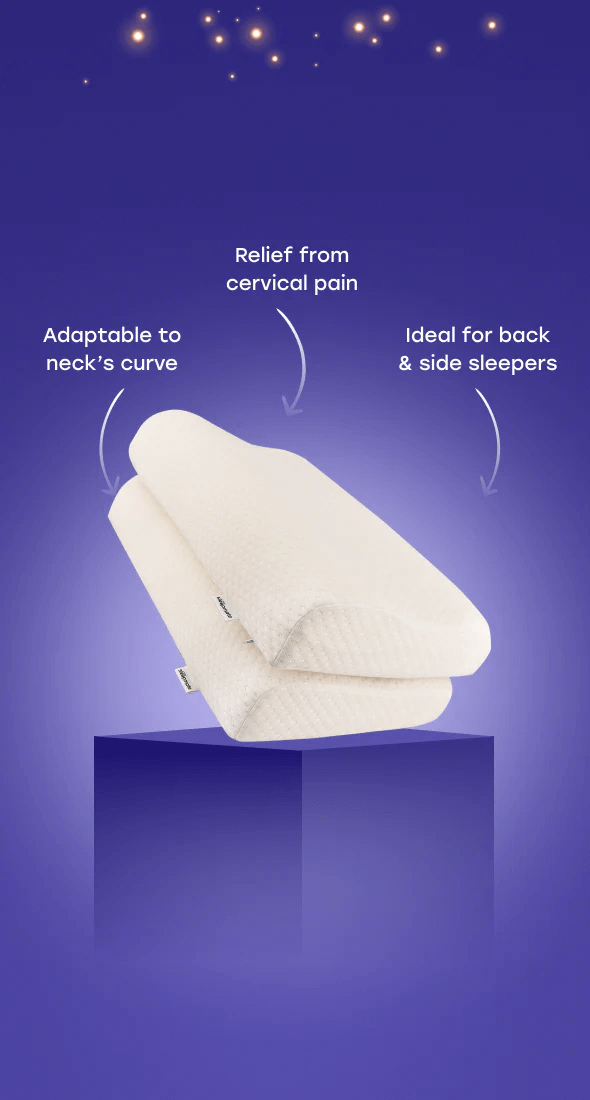 Sleepmate Orthopedic Contour Cervical Pillow – Neck Relief