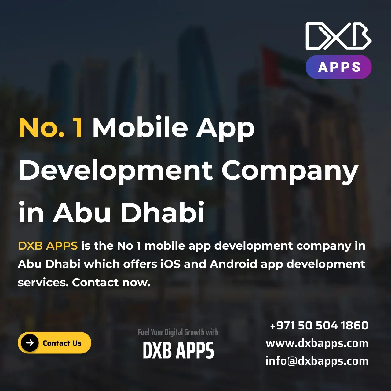 No. 1  Leading Mobile App Development Abu Dhabi - DXB Apps