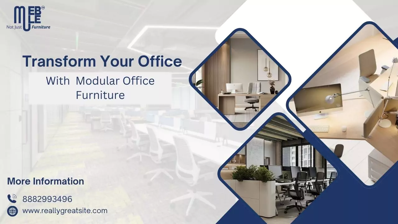 Modular Office Furniture | Modular furniture for Office | Mueble India
