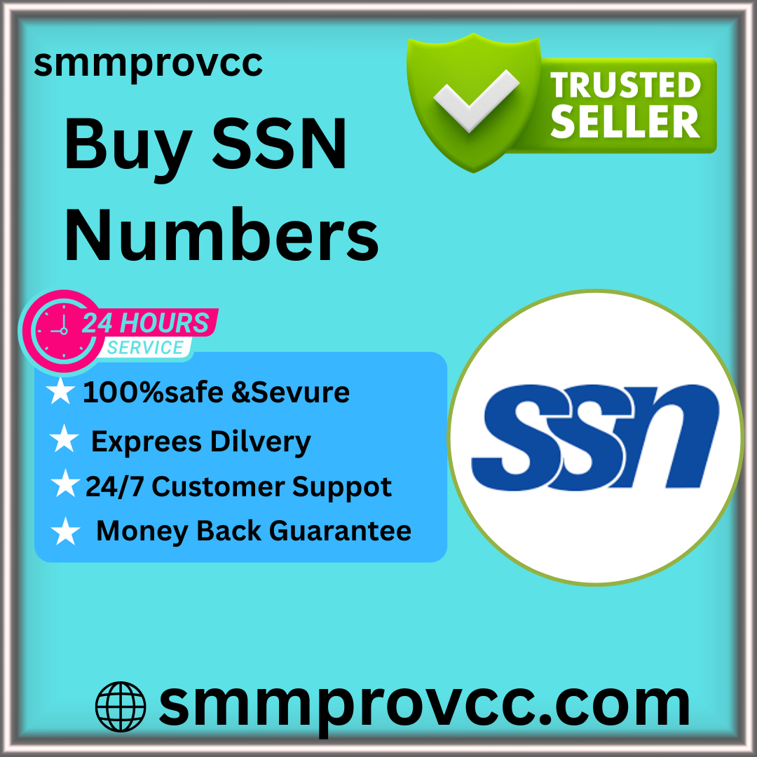 Buy SSN Number - smmprovcc