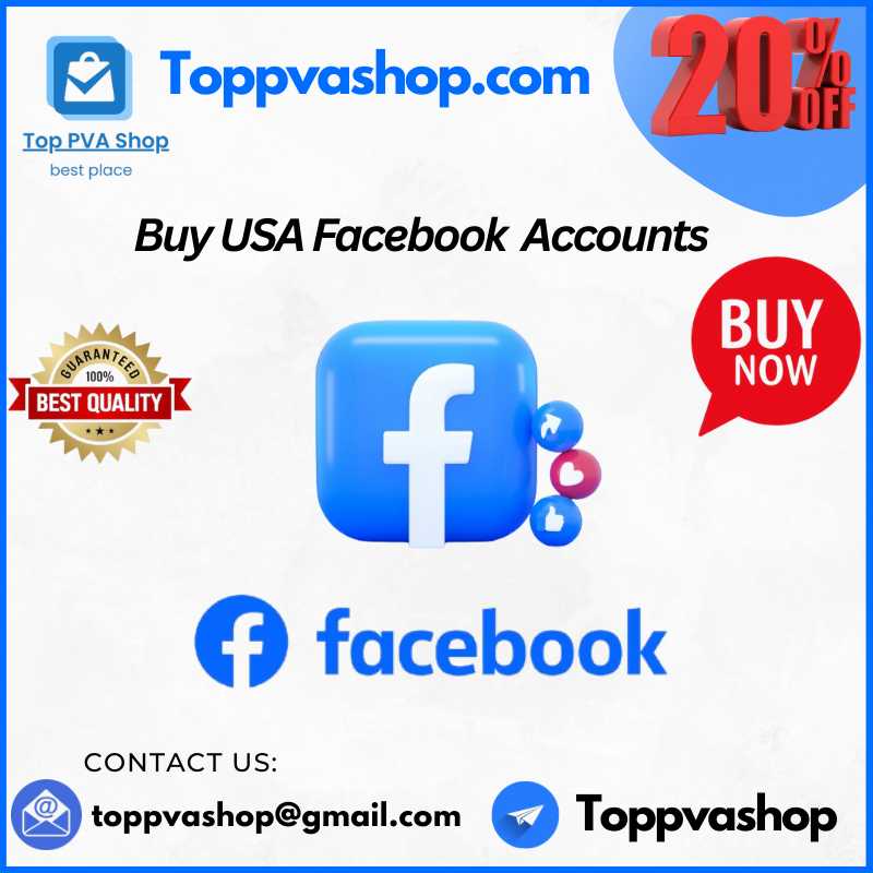 Buy USA Facebook Account - USA Facebook -100% Secure
