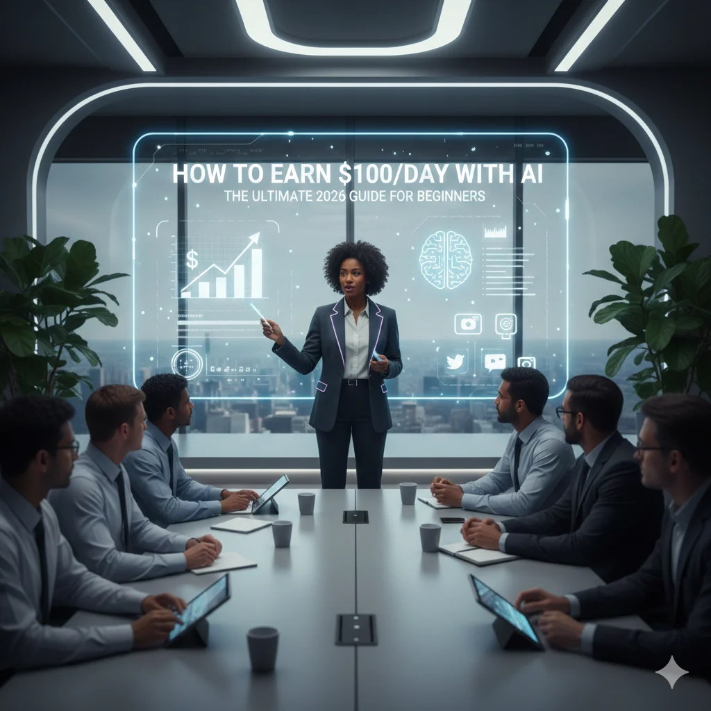 How to Earn $100/Day with AI (The Easiest Method Ever) - NextSmartBusiness