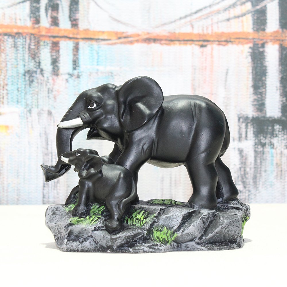 Premium Elephant Figurine Showpiece | Home Decor, Wall Decor